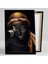 Afrikalı Siyahi Kadın Portre Gold African Woman Ikili Kombin 2 Li Set Kanvas Tablo ART0063 2