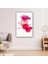 Pembe Kırmızı Oje Şişesi Makyaj Kanvas Tablo ART00124 1