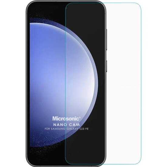 Microsonic Samsung Galaxy S23 Fe Nano Glass Cam Ekran Koruyucu