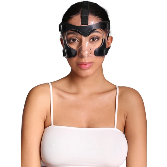 Flexy Burun Koruyucu - Ped Destekli Ameliyat Sonrası Ve Öncesi Koruyucu Sporcu Ve Iş Güvenliği Maskesi