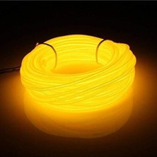 C9 Araç Içi Neon Ledi Torpido Ledi 5 Metre Ip Neon Sarı