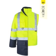 Kkdstock Oxford 5+1 Reflektörlü İçi Çıkmalı Kışlık Parka Mont Myform