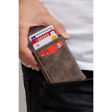 2A Bag Wallet Erkek Cüzdan Kartlık - Mekanizmalı Kartlık Cüzdan -Kağıt Para Bölmeli Kartlık Kartlık-Cüzdan