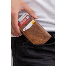 2A Bag Wallet Erkek Cüzdan Kartlık - Mekanizmalı Kartlık Cüzdan -Kağıt Para Bölmeli Kartlık Kartlık-Cüzdan