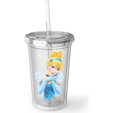 Lilya Sticker Disney Prensesler Cindirella 3D Kabartmalı 5'li Sticker Seti