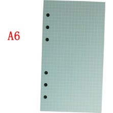 Luoxinguo Nane Astarlı A6 A6 Renkli Düz Renk Spiral Kağıt Yedekleri 40 Yaprak Lila/pembe/sarı/nane (Yurt Dışından)