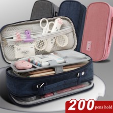 Luoxinguo Stil 4 Çift Fermuarlı Kalem Kutusu Okul Malzemeleri Kalem Kutusu Büyük Kapasiteli Kalem Kutusu Trousse Scolaire Kore Kırtasiye Kalem Kutusu (Yurt Dışından)