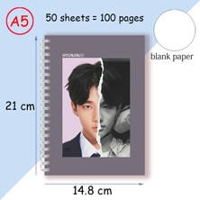 Luoxinguo 14 A5 A5 Spiral Defter Not Defteri-Kpop Grubu Stray Kids Üyeleri Poster Albümü Boys Fotoğraf Kartları Hayranları Koleksiyonu Için Straykids Kartpostal (Yurt Dışından)