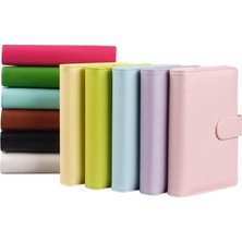 Luoxinguo Pvc Papatya Pembe A6 Pu Deri Defter A6 Bağlayıcı Dıy Bütçe Planlayıcısı Organizatör 8 Fermuar Cepler 12 Adet Bütçe Sayfası 2 Adet Fransız Alfabesi Çıkartmalar (Yurt Dışından)