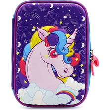 Luoxinguo Stil 1 Unicorn Kalem Kutusu Kawaii Okul Kalem Kutuları 3D Kore Kırtasiye Kalem Kutusu Trousse Scolaire Okul Malzemeleri Sevimli Kalem Kutusu (Yurt Dışından)