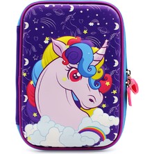 Luoxinguo Stil 1 Unicorn Kalem Kutusu Kawaii Okul Kalem Kutuları 3D Kore Kırtasiye Kalem Kutusu Trousse Scolaire Okul Malzemeleri Sevimli Kalem Kutusu (Yurt Dışından)