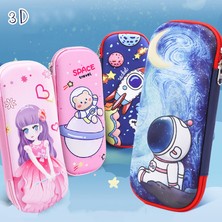 Luoxinguo Stil 9 3D Kalem Kutusu Okul Malzemeleri Unicorn Kalem Kutusu Kalemlik Kumaş Yüzey Kalem Kutusu Trousse Kawaii Kırtasiye Kalem Kutuları (Yurt Dışından)