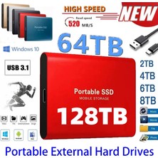 Luoxinguo 30 Tb Mavi 2023 Taşınabilir Disko Duro Externo USB 3.1 Tip-C M.2 SSD Harici Sabit Disk 500 GB 1 Tb 2 Tb Flash Sürücü 8 Tb Dizüstü Bilgisayarlar Için Sabit Diskler (Yurt Dışından)