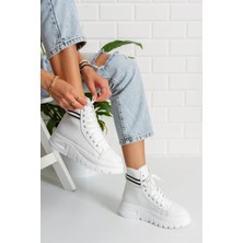 Lujin Store Kadın Su Geçirmez Cilt Bot
