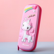 Luoxinguo Stil 7 Kalem Kutusu Kawaii Okul Kalem Kutuları Kırtasiye Estuche 3D Uzay Kalem Kutusu Unicorn Okul Malzemeleri Trousse Scolaire Kalem Kutusu (Yurt Dışından)