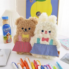 Luoxinguo Sevimli Kese Kalem Kutuları Papeleria Estojo Escolar Okul Malzemeleri 2021 Kawaii Peluş Kalem Kese Kız Öğrenci Sevimli Kırtasiye Çanta Ofis Için (Yurt Dışından)