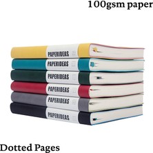 Luoxinguo Yeşil Kare Çift Tonlu Mermi Noktalı Günlük Basit Planlayıcı Günlüğü A5 Yumuşak Kapak Defter (Yurt Dışından)