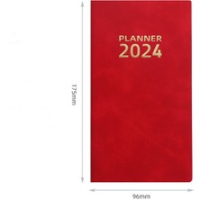 Luoxinguo Gündem 2024 A6 A6 Defter Gündem 2024 Espanol Haftalık Planlayıcı Escolar Bloknotlar Deri Günlük Defterler Ofis Programı 365 Taccuini Zeszyty (Yurt Dışından)