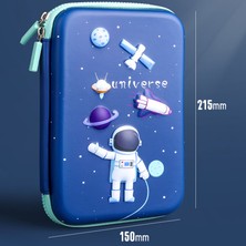 Luoxinguo 16 Kalem Kutusu Siyah Astronot Kalem Kutusu Estuches Escolares Kırtasiye Sevimli Kalemlik Astuccio Unicorn Trousse Scolaire Kalem Kutusu (Yurt Dışından)