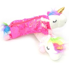 Luoxinguo Maymunlar Payet Kalem Kutusu Crayon Licorne Astucci Estuches Lapices Peluş Kız Unicorn Etui Pennen Kawaii Okul Malzemeleri Kalem Kutusu (Yurt Dışından)