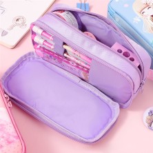 Luoxinguo Kalem Kutusu Kawaii Kız Kalem Kutuları Estuche Escolar Malzeme Sevimli Kılıf Kırtasiye Etui Fundas Trousse Okul Aksesuarları Astuccio Kalem Çantası (Yurt Dışından)