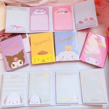 Luoxinguo B 80 Sayfa Sevimli Karikatür Dört Katlanır Yapışkan Notlar Scrapbooking Dıy Kawaii Bloknot Günlüğü Mesaj Not Sayfaları Okul Kırtasiye (Yurt Dışından)