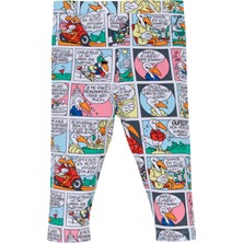 Cartoon Network Kız Çocuk Desenli Diz Altı Tayt Kapri