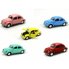 Vardem Oyuncak TIN-80131-12 Pastel Çek Bırak 1:36 Diecast Araba  - Vardem Oyuncak