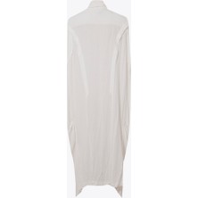 Rivus Şal Yaka Kolsuz Kimono - Ekru