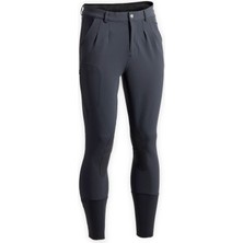 Decathlon Fouganza Binicilik Pantolonu - Erkek - Koyu Gri - 500