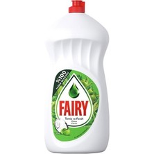 Fairy 2'li Fairy Sıvı Bulaşık Deterjanı 1500 Ml. Elma