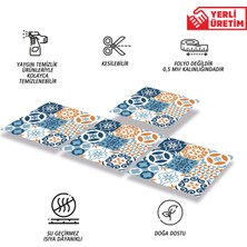 Tink Kendinden Yapışkanlı Kontrast  Desenli Pvc Karo 30x30 cm 4 Adet 0,36 M2