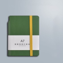 A A7 A6 A7 Mini Dizüstü Taşınabilir Cep Not Defteri Not Günlüğü Planlayıcısı Gündem Organizatör Sketchbook Ofis Okul Kırtasiye 100 Sayfa (Yurt Dışından)