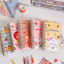 Pudding Köpek Kawaii Ayı Tavşan Spiral Ciltli Defter Izgara Yatay Çizgiler Iç Çekirdek Estetik Gündem Planlayıcısı Organizatör Not Defteri Dergiler (Yurt Dışından)