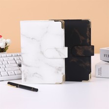 Beyaz A5 A5 A6 Mermer Pembe Pu Ciltli Defter Dıy Ciltli Defter Kapağı Günlüğü Gündem Planlayıcısı Kağıt Kapak Okul Kırtasiye (Yurt Dışından)