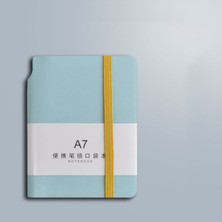 A7 F A7 200 Sayfa Defter A7 Güzel Cepler Mini Taşınabilir Dizüstü Bilgisayarlar Iş Kırtasiye Kalın Kadın Küçük Dergisi Okul Haftalık (Yurt Dışından)