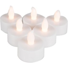 Kına Atölyesi Ledli Tealight 12 Adet Mum