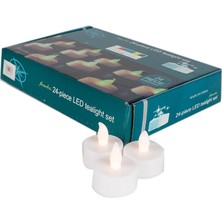 Kına Atölyesi Ledli Tealight 12 Adet Mum