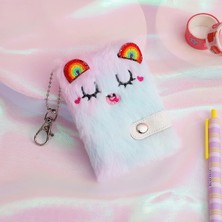 Çok Renkli Kawaii Peluş Kaola Unicorn Yazı Defteri Planlayıcısı Günlük Anahtarlık Kitap Dergisi Planlama Organizatör Gündem Okul Ofis Malzemeleri (Yurt Dışından)