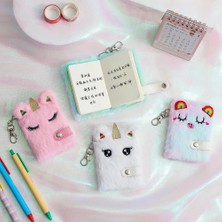 Çok Renkli Kawaii Peluş Kaola Unicorn Yazı Defteri Planlayıcısı Günlük Anahtarlık Kitap Dergisi Planlama Organizatör Gündem Okul Ofis Malzemeleri (Yurt Dışından)