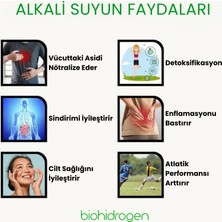 Biohidrogen Alkali Premium Ph 9,5 Canlı Su Üreetn Su Arıtma Cihazı