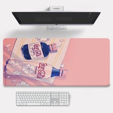 CN0321 700X300X2MM Büyük Anime Pembe Mousepad Gamer Sevimli Kawaii Xxl Oyun Mouse Pad Kauçuk Otaku Kilitleme Kenar Büyük Moda Dizüstü Dizüstü Sümen (Yurt Dışından)