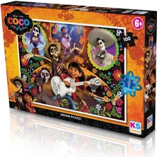 KS Co 714 Coco Puzzle 100 Parça- Ks Games