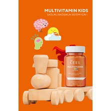 Vita Ceel Çocuklar için Gelişme Çağı Multivitamini Vitamin C, D, B Mix, L-arginine