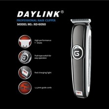 DAYLINK RD-6050 GÜÇLENDİRİLMİŞ T BIÇAKLI TURBO GÜÇLÜ PROFESYONEL SAÇ SAKAL TIRAŞ MAKİNESİ