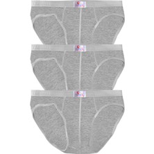 Erkek Pamuklu Konforlu Esnek Slip Külot 3'lü Paket