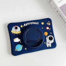 Kiit iPad Pro 11 Uyumlu Astronot Desenli Tablet Kılıfı Standlı iPad 10.9 Uyumlu Tam Koruma iPad Kılıf