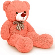 Sole 80 cm Papyonlu Sevimli Peluş Şaşkın Ayı - Sevgiliye Özel Hediye