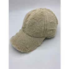 Gonca Şapka Kadın Kışlık Peluş Şapka Kep Trendy Baseball Cap
