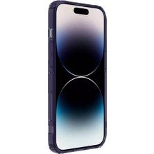 Nillkin Tpu Pro Manyetik iPhone 14 Pro Max Için Kılıf - Koyu Mor